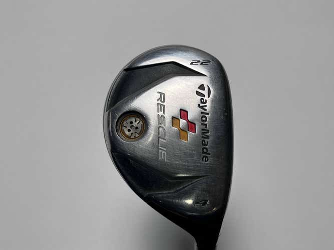 TaylorMade Rescue 4 Hybrid 22* Aldila REAX 65g Regular Graphite Mens RH