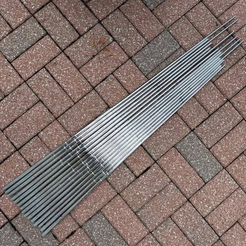 Lot of 15 True Temper Steel Shafts Uncut Various Lengths/Flexes