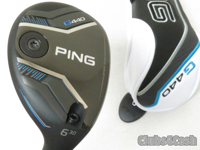 PING G440 Hybrid 30  6H Denali Charcoal Red 70g 5.5 Regular Flex +Cover  MINT
