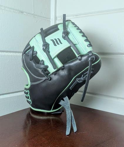 Emery Summit Pro 1417 Infield 11.5" Baseball Glove - Black/Mint - Japanese Kip