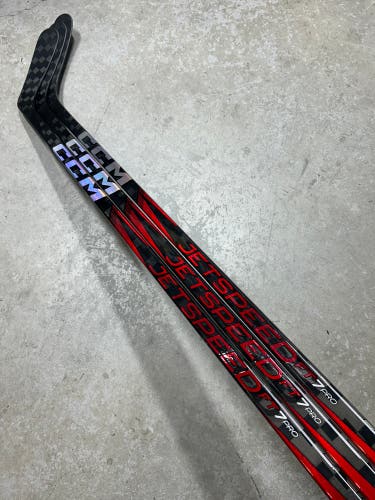 3 PACK 70 Flex P90 Senior CCM Jetspeed FT7 Pro Right Hand Hockey Stick Pro Stock