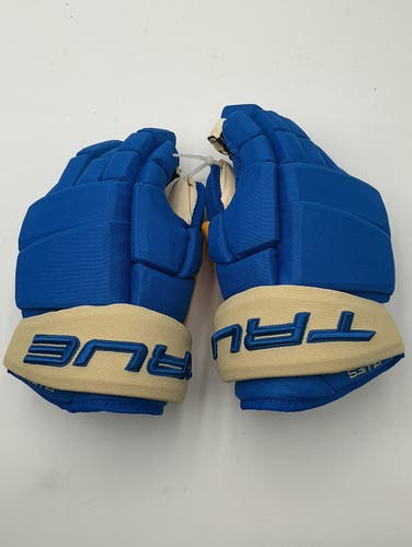 St. Louis Blues True 15" Pro Stock (New) Pro 4-Roll Gloves
