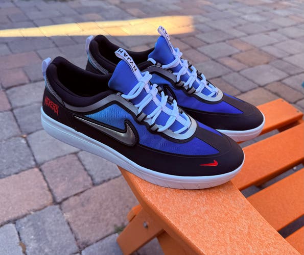 Men’s Nike Samborghini x Nyjah Free 2 Premium SB Skateboard Sneakers US Size 10