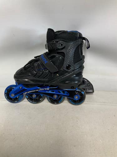 Used Schwinn ABEC 7 8-9.5 Senior Rec Fitness Skates Black Adjustable 11823-S000041085