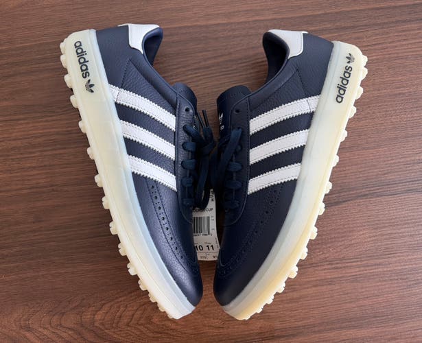Sz 10 adidas Originals Coursecup Spikeless Golf Men's shoes IH2265 Night Indigo