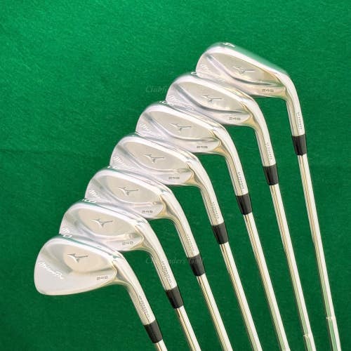 Mizuno Pro 245 Forged 4-PW Iron Set Dynamic Gold 115 MID S300 Steel Stiff