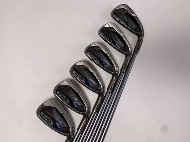 Ping G30 Iron Set 5-PW Orange Dot 2* Flat TFC 419 Regular Graphite Mens RH