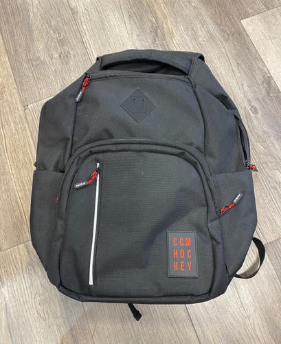Black Kids Unisex CCM Backpack (New)