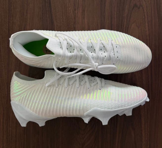 Sz 11.5 Under Armour Blur Pro Mens Iridescent White Football  display picture 2