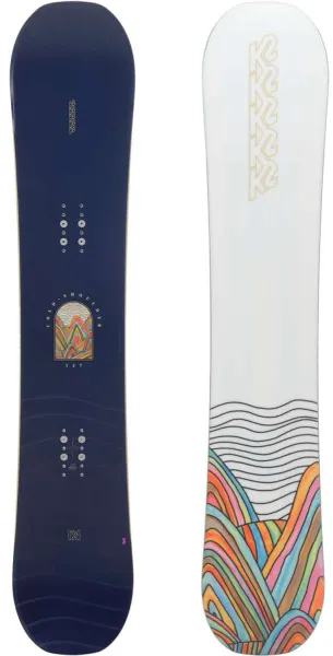 NEW 2024 K2 Cold Shoulder Women's Snowboard - 147cm