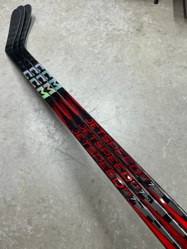 3 PACK 85 Flex P90 Senior CCM Jetspeed FT7 Pro Right Hand Hockey Stick Pro Stock
