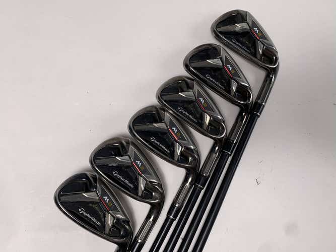 TaylorMade M2 Iron Set 5-PW REAX 65g Regular Graphite Mens RH +1''