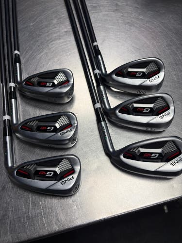 Men's 2019 Ping G410 Right Handed Iron Set Senior Flex Graphite Shaft (Used)