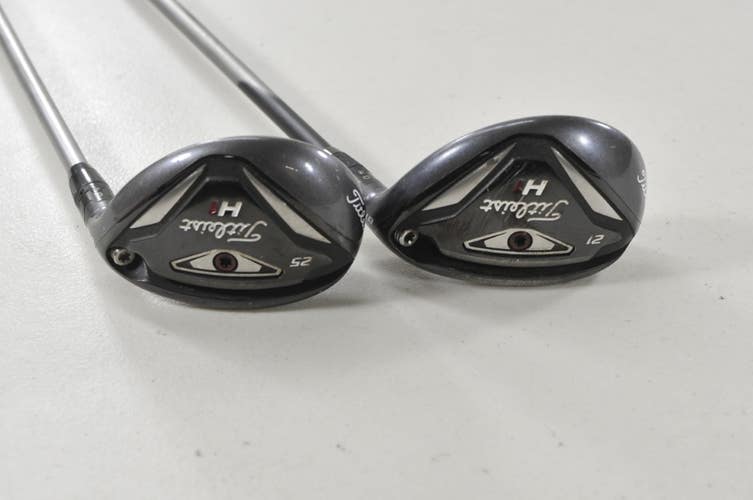 Titleist 816 H1 21* and 25* Hybrid Set Regular Flex RH Diamana Graphite #224802