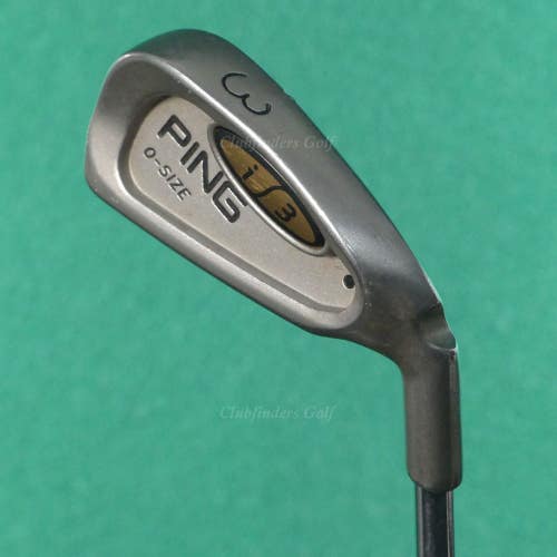Ping i3 O-Size Black Dot Single 3 Iron Factory Cushin JZ Steel Regular *READ*