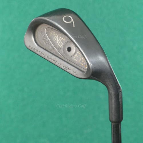 Ping Eye 2 Black Dot Single 6 Iron Karsten ZZ-Lite Steel Stiff
