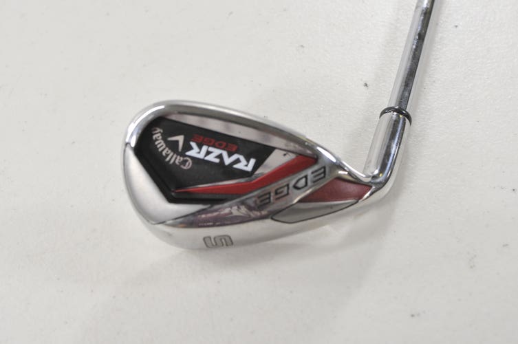 LEFT HANDED Callaway RAZR Edge SW Sand Wedge Uniflex Steel #224821