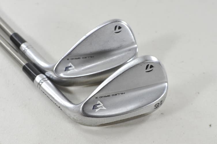 TaylorMade Milled Grind 3 Raw 54*, 60* Wedge Set Regular Recoil Graphite #224858