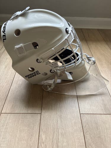 Senior Small 2025 Masked Marvel Assault Goalie Mask (Used)