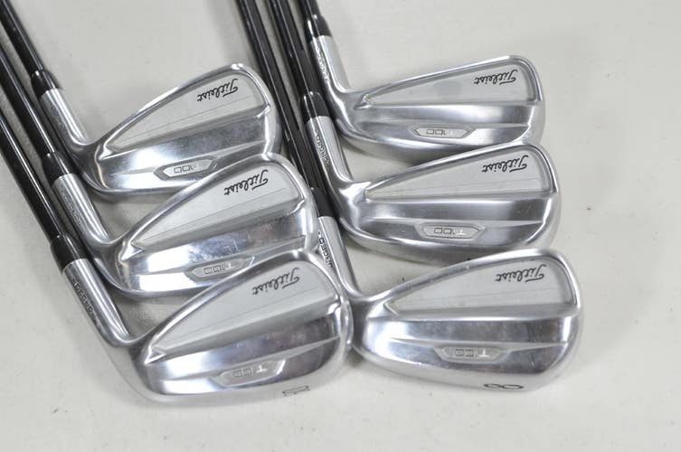 Titleist T100 2021 6-PW,50* Iron Set Stiff Flex Tensei Red AV Graphite #222607
