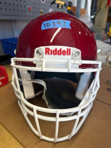 USED RIDDELL SPEED ICON ADULT HELMET - XL - PEARL CARDINAL