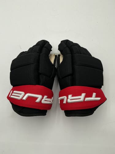 Ottawa Senators True 14" Pro Stock (New) Pro 4-Roll Gloves (Blank)