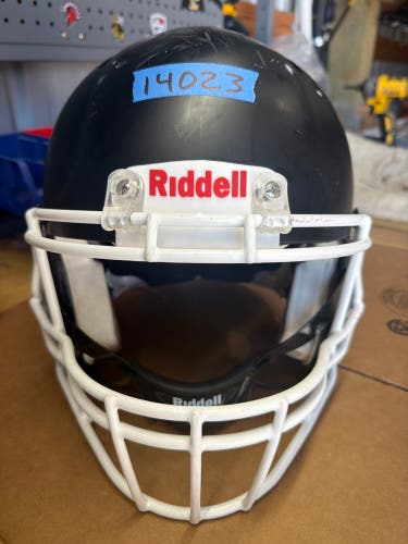 USED RIDDELL SPEED ICON ADULT HELMET - XL - FLAT BLACK