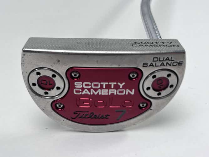 Scotty Cameron Golo 7 Dual Balance 2014 Putter 38" Mens RH 17" Long Grip
