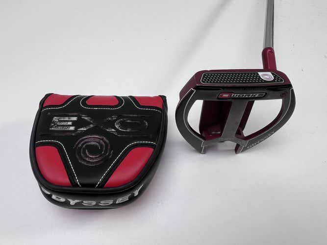 Odyssey O-Works Red 2-Ball Fang Putter 35" Mens RH HC