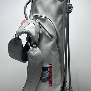 Stitch SL2 Stand Golf Bag White 4-Way Divide Dual Strap Golf Bag