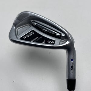 Ping i20 Single 7 Iron Blue Dot 1* Up CFS Extra Stiff Steel Mens RH