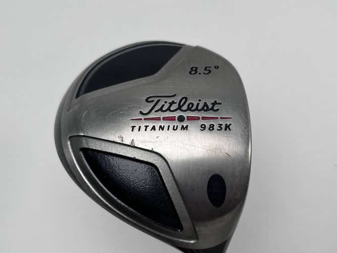 Titleist 983 K Driver 8.5* Graphite Design YS-6 Stiff Graphite Mens RH