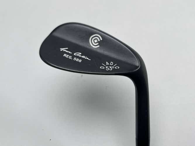 Cleveland 588 Black Melonite Gap Wedge GW 53* True Temper Dynamic Gold Stiff RH