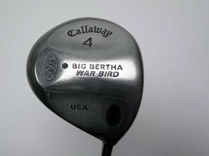 Callaway Big Bertha Warbird 4 Fairway Wood 17* RCH 90 Firm RH Midsize Grip