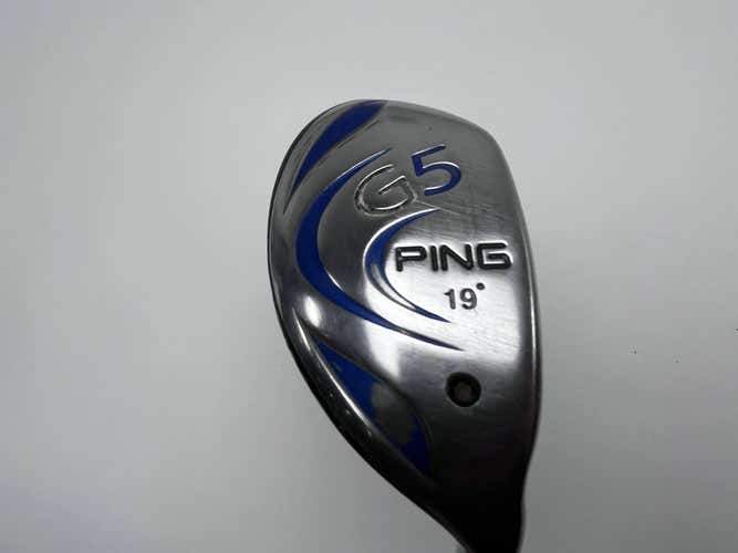 Ping G5 3 Hybrid 19* Grafalloy ProLaunch Blue Stiff Graphite Mens RH