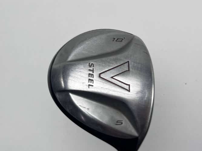 TaylorMade V Steel 5 Fairway Wood 18* MAS2 Regular Graphite Mens RH