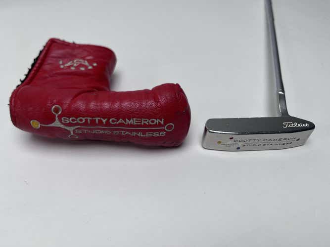 Scotty Cameron Studio Stainless Newport 2.5 Putter 35" Mens RH HC