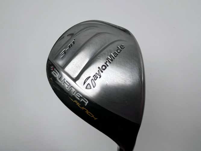 TaylorMade Burner Superlaunch 3 Hybrid 18* REAX 60g Stiff Graphite Mens RH