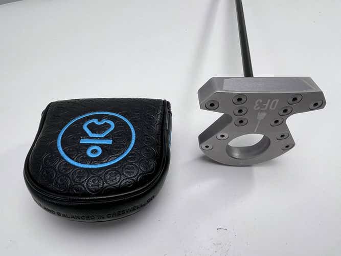 L.A.B. Golf DF3 Broomstick Putter 45" 77* ACCRA Mens RH HC