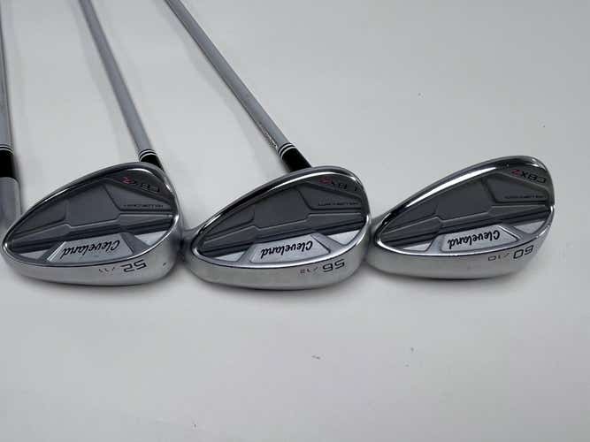 Cleveland CBX 2 Wedge Set 52* 11 | 56* 12 | 60* 10 Action Ultralite Ladies RH