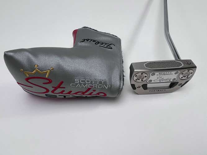Scotty Cameron Studio Style Fastback 2025 Putter 35" Mens RH NEW