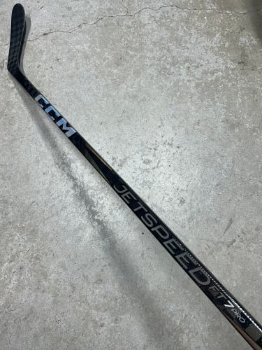 100 Flex P28 Senior CCM Jetspeed FT7 Pro Right Hand Hockey Stick Pro Stock