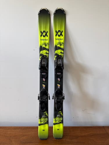 Volkl Deacon Jr 100 cm All Mountain Skis With Bindings (Used)
