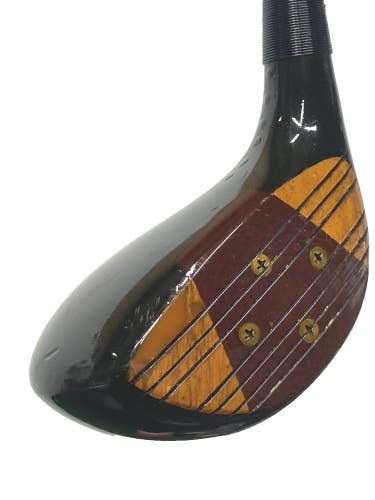 HB Citation Persimmon 1-Wood Driver 314L5B Regular Steel 43.5 RH Vintage Grip HC