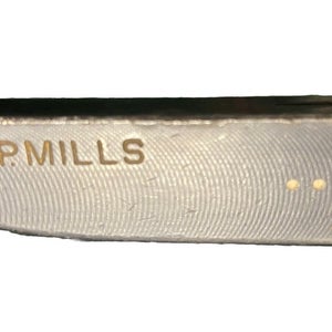 Spalding T.P. Mills Classic Milled Registered 3273 Putter RH Steel 34" W/Label