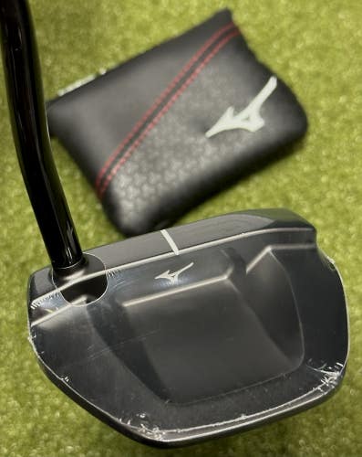 Mizuno M Craft Nagoya B Grey Ion Putter Forged in Japan 34" w/ Cover MINT!