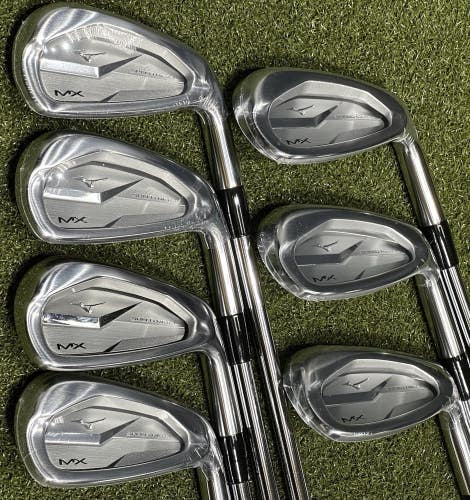 Mizuno MX Speed Metal Iron Set 5-GW Steel KBS MAX Regular Flex RH MINT!
