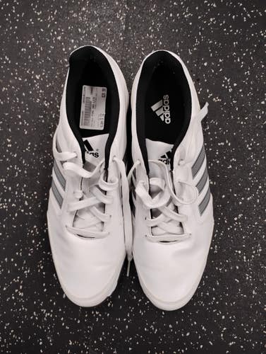 Used Adidas PURE 360 LITE Mens Golf Shoes White Senior 12 11849-S000042895