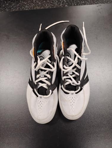 Used Warrior BURN LAX Cleats Mens White Senior 7 11849-S000042886