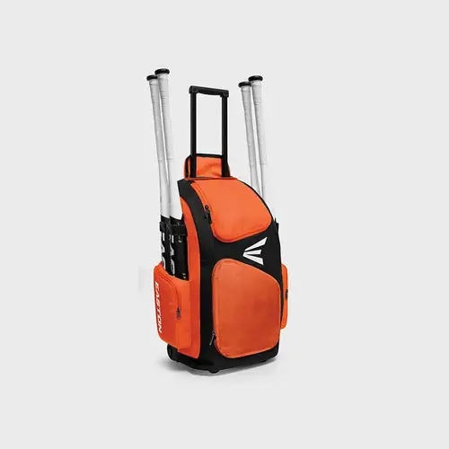 Easton Traveler Stand Up Wheeled Bag - Athletic Orange (New)